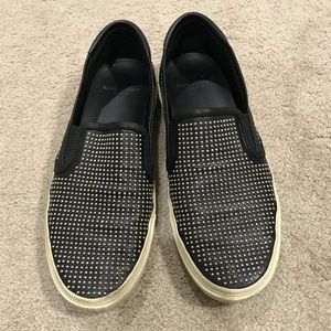 YSL Saint Laurent studded sneakers